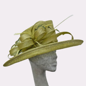 Lime Green East-West Hat