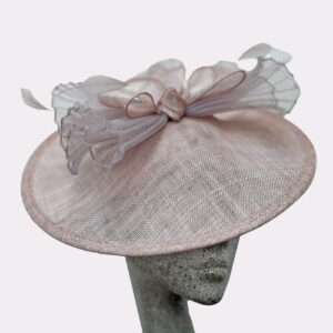 Pink Disc Hatinator with Crin Bow
