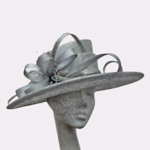 Grey East-West Hat