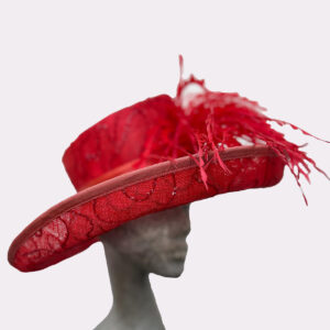 Red Hat with Embroidery