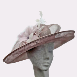 Large Mauve Hat
